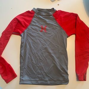 Hurley Boys rashguard UPF40+ long sleeve shirt